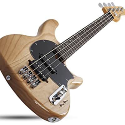 Schecter 2490 4-String Bass Guitar, Gloss Natural, CV-4 image 12