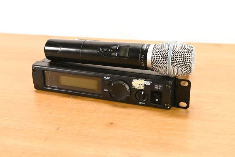 Shure ULXP24/BETA87A Handheld Wireless System - M1 Band NO POWER SUPPLY CG01YEA image 1