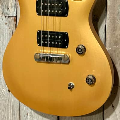 NEW PRS SE CE 24 Standard Stoptail Satin - Metallic Gold, Ships Fast with A Pro Set Up!! image 5