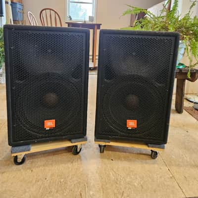 JBL MP215 MPro 15" 2-Way Passive Speakers (pair) image 1