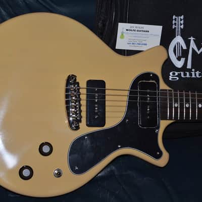 CMG Ashlee Double Cut P-90's 2024 - TV Yellow image 4