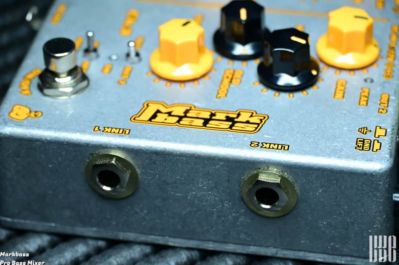 Markbass Pro Bass Mixer | 3In/2Out | Double Bass and Electric Bass