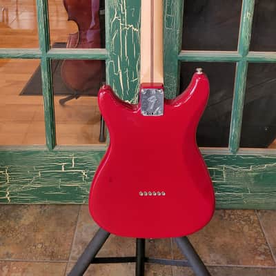 Fender Player Lead II Electric Guitar in Crimson Red Transparent image 11