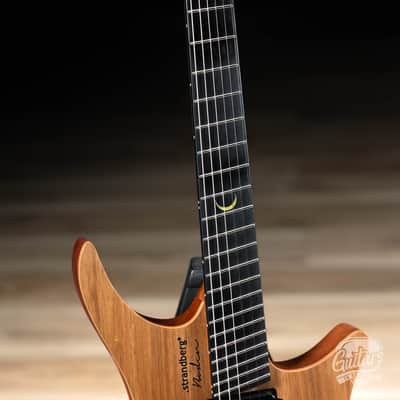 Strandberg Boden Prog NX 6 Plini Edition Headless Guitar w/ Tremolo – Natural image 4