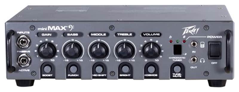 Peavey MiniMAX Bass Guitar Amplifier Head 600 Wat image 1