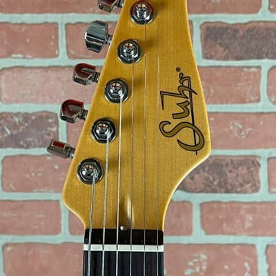 Suhr Custom Classic JM Antique Electric Guitar - Shell Pink image 11