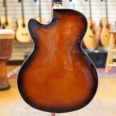 Gold Tone Mandocello Tobacco Sunburst w/Pickup, Hard Case image 3