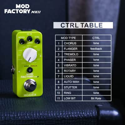 MOOER MOD Factory MKII with 11 Different Modulation Effects, (Price includes the import duty for US buyer) image 3