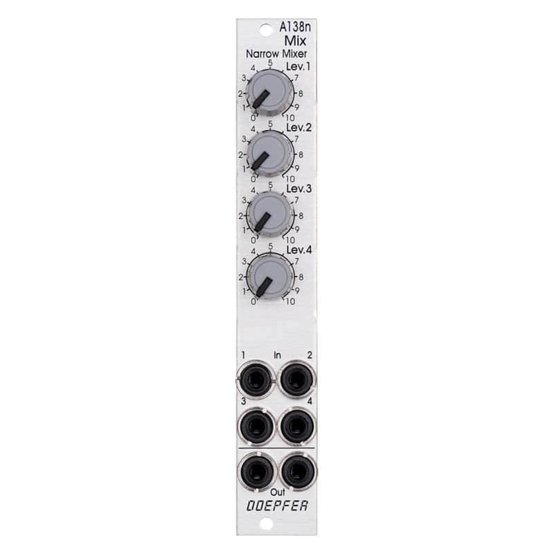 2010-present Doepfer Doepfer A-138-N Narrow Eurorack Mixer Mod…