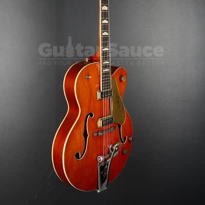 Gretsch 6120 Chet Atkins Original Vintage 1957 - Orange (COD 371VG) image 8