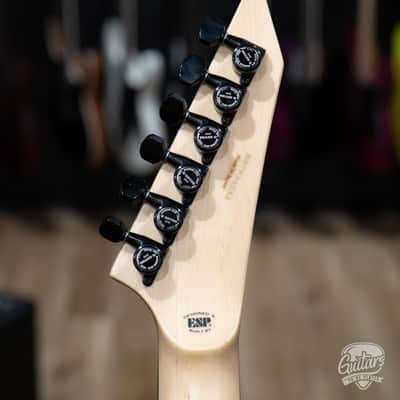 ESP E-II M-I NT Neck Thru Fishman Guitar w/ Case – Snow White (B-stock) image 9