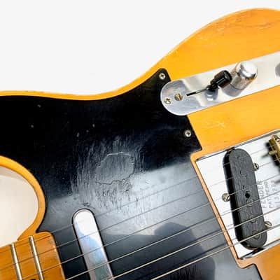 Fender Telecaster 53 Heavy Relic Paul Waller Masterbuilt 2024 Custom Shop Butterscotch Blonde image 14