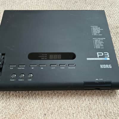 Korg P3 Piano Module late 80s - early 90s? - Black