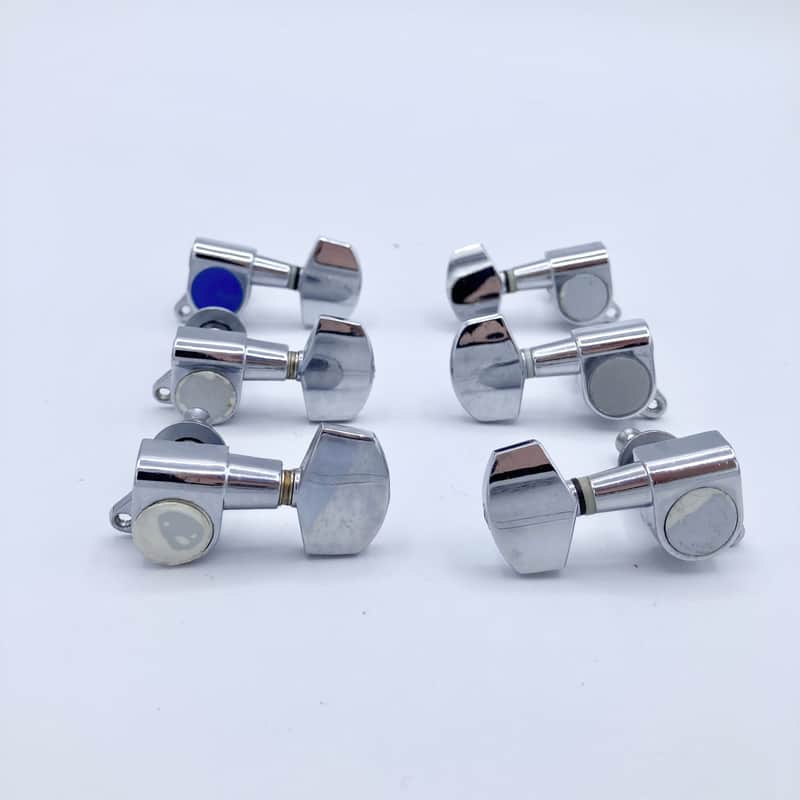 Chrome Machine Heads - Set of 6 - 3 X 3 image 1