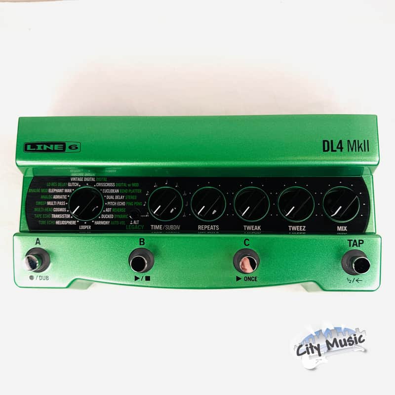 Used Line 6 DL4 MkII Little Green Time Machine Delay Modeler Effects Pedal ♪ image 1