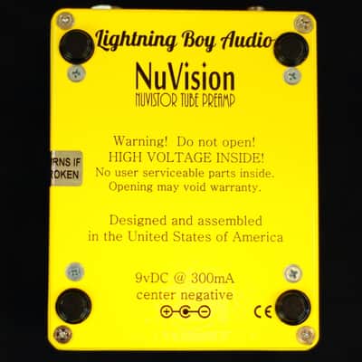 Lightning Boy Audio NuVision - high voltage nuvistor tube drive EQ pedal image 2