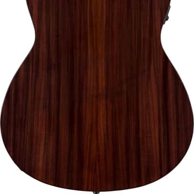 Fender CN-140SCE Nylon Thinline Acoustic Electric Guitar. Walnut FB, Natural w/Case image 11