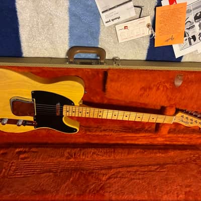 Fender American Vintage '52 Telecaster 1990s - Butterscotch Blonde image 18