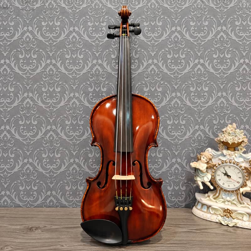 1965 Austrian 7/8 Stradivarius Model Violin - Restored by Roman Danilin image 1