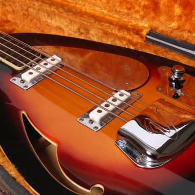 Vox Wyman Bass Mid-Late 1960's Sunburst image 5