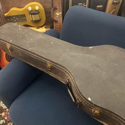 Vintage Gibson Es335 Es345 Es355 Case 1960’s - Black w Yellow Interior image 5