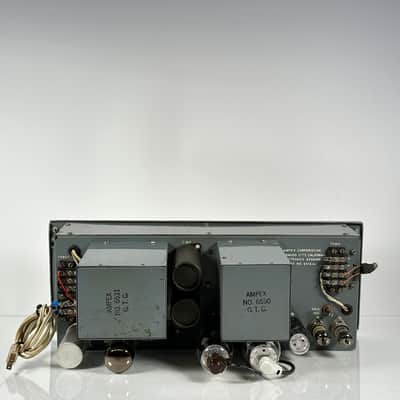 Ampex 6516 R4 Vintage Tube Power Amplifier w/ VU Meter image 9
