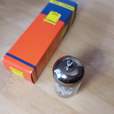 Rare early NOS NIB 1962 PHILIPS Dario Miniwatt 12AX7 ecc83 Holland BIG O getter  super strong best AMPEREX tube perfectly balanced  Orange Hiwatt Marshall, preamp image 10