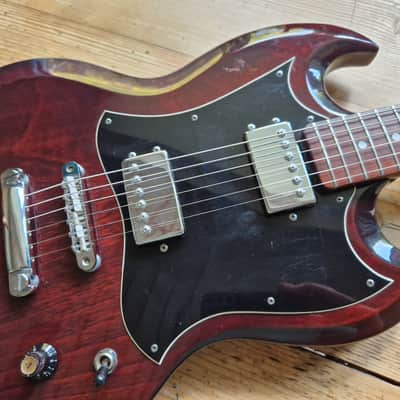 Eros Mark ii Solid 9712 SG Style Matsumoku MIJ Electric Guitar image 4