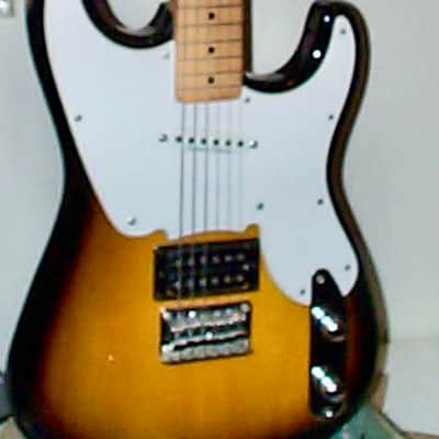 SQUIER 51 / Fender Electric Guitar <> Customized <> Sunburst - Maple .. Excellent Condition image 1