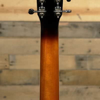 Regal RD-40V Studio Series Roundneck Resophonic Guitar Vintage Sunburst image 7