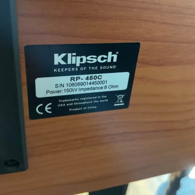 Klipsch Reference Premiere RP-450C Center Speaker - Cherry image 5