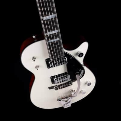 Gretsch Custom Shop Masterbuilt Chad Henrichsen 1959 Duo Jet NOS Olympic White image 3