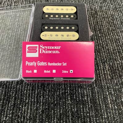 Seymour Duncan Pearly Gates Humbucker Pickup Set, Zebra - OPEN BOX image 1