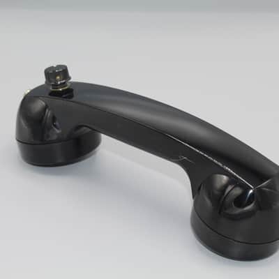 Circuit Bent NEW Black Telephone Microphone w/ Filter Control-Lo Fi Effects - Int. Pop Reduction Filter & Mic Stand Clip Phone Mic by Statikstramentz image 6