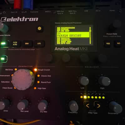 Elektron Analog Heat MKII Stereo Processor with USB Interface 2018 - Black image 2