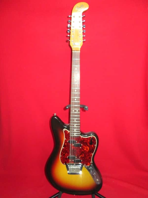 Fender 1966 Sun Burst Electric XII 12 String Guitar w/ Case image 1