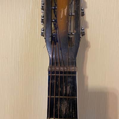 LVOV USSR Soviet Acoustic Guitar 7 strings Vintage and Rare image 3