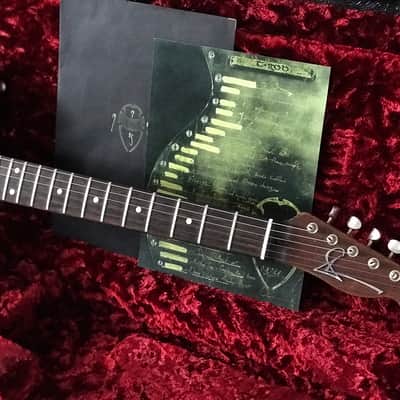Scala Guitars (Leo Scala) T-Rod 5A Flamed Maple Top  Sound Vented Top, Arcane Pickups! Boutique Custom Shop image 22