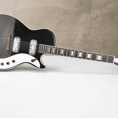 1962 Silvertone Stratotone Jupiter 1423 w/ Original Case #57374 image 4