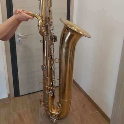 Rare Orsi Bass saxophone fully hand made in Italy, monster sound ! image 4