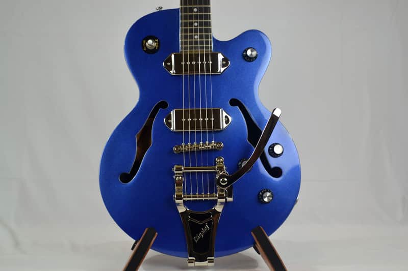 Epiphone Wildkat Blue Royale, P-90 Pickups and Bigsby Vibrato image 1