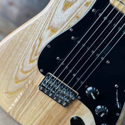 Vintage 1977 Fender Stratocaster Hardtail - Natural image 3