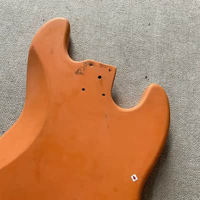 Orange Left Handed Jazz Bass Style Body DIY Project image 7