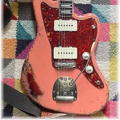Unbelievable USA bound,Roasted ( 5A +) flame maple neck.Hidden fret tangs.Rounded edges", Made for a Jazzmaster , Tele or Strat  body # PJM-5A -You never felt frets like this. image 13