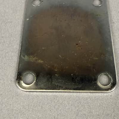 Fender Stratocaster Telecaster Neck Plate 1965-1966 - Chrome image 2