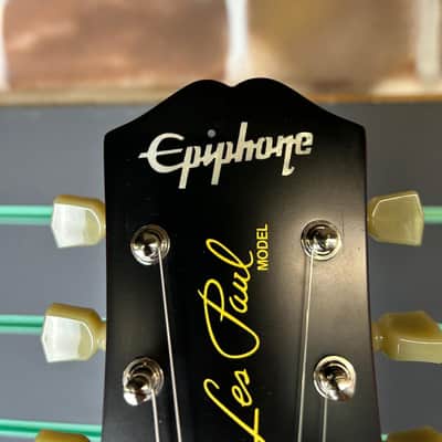 Epiphone Les Paul Standard 1959 Aged Dark Burst 2022 Electric Guitar image 8