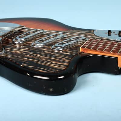 Framus Golden Strato De Luxe True Vintage 1965 Germany 5/168-54 image 9