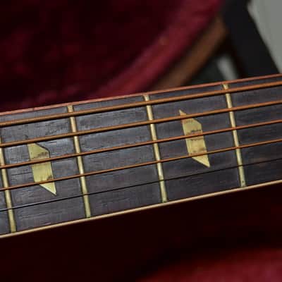 Epiphone Blackstone archtop acoustic 1940's Natural, project guitar. image 6