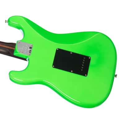 Fender Custom Shop MVP Stratocaster HSS NOS - Neon Green - Rosewood Neck w/ 2-Step Headstock - Dealer Select Master Vintage Player Series Electric Guitar - NEW! image 4