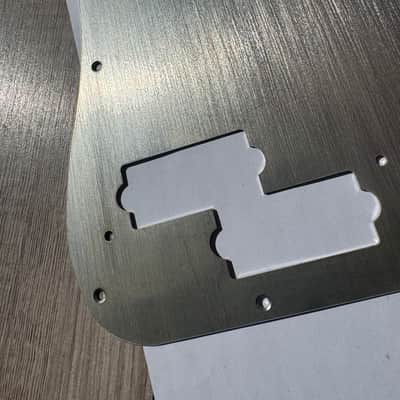 62 Fender Precision USA 13 Hole pickguard pattern Relic / Aged Silver Aluminum 1962 64 71 image 11